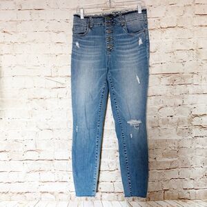 Kut from the Kloth Connie high rise ankle jeans